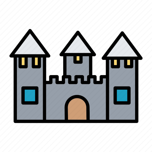 Castle, kingdom, medieval, palace, toy icon - Download on Iconfinder