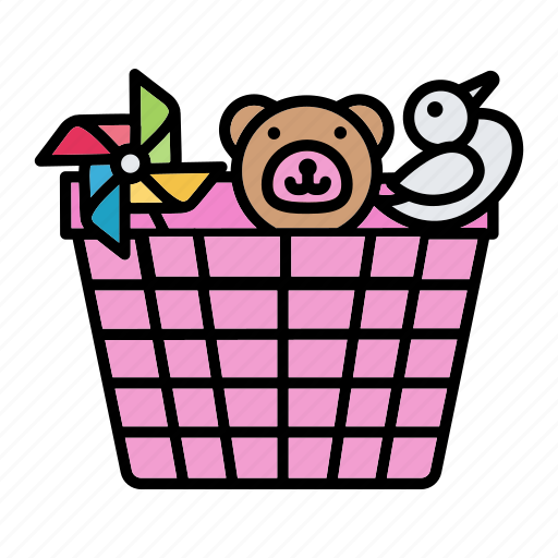 Baby, basket, toy icon - Download on Iconfinder