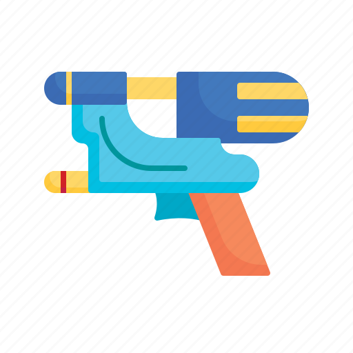 Gun, summer, toy, water icon - Download on Iconfinder