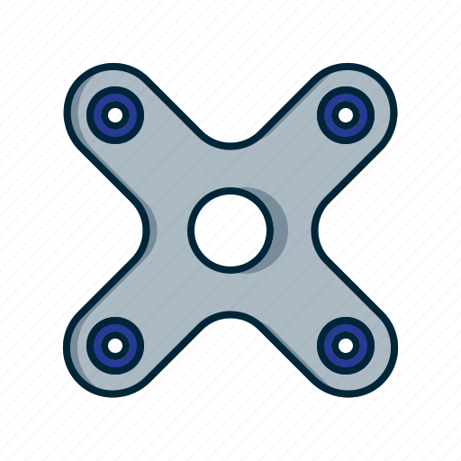 Fidget, loading, spinner, toy icon - Download on Iconfinder