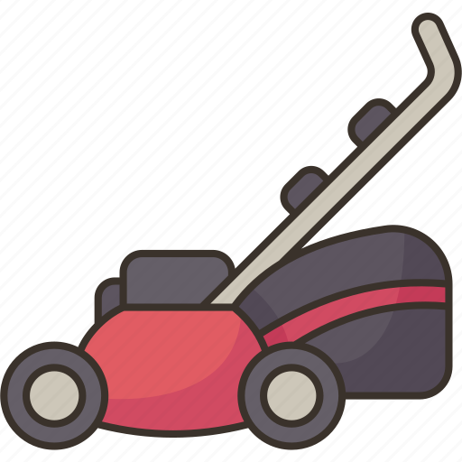 Lawnmower, grass, yard, cut, machine icon - Download on Iconfinder