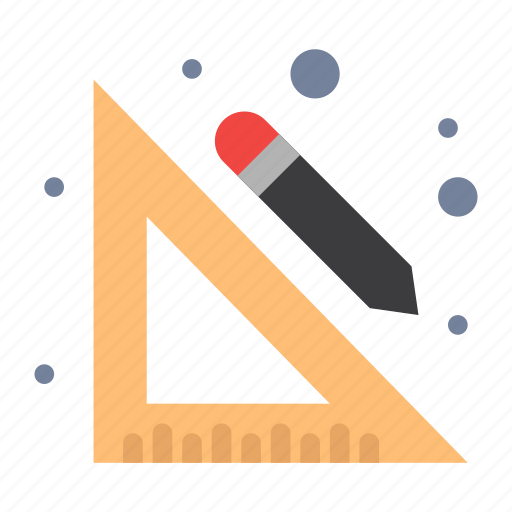 Education, pencil, ruler, school icon - Download on Iconfinder