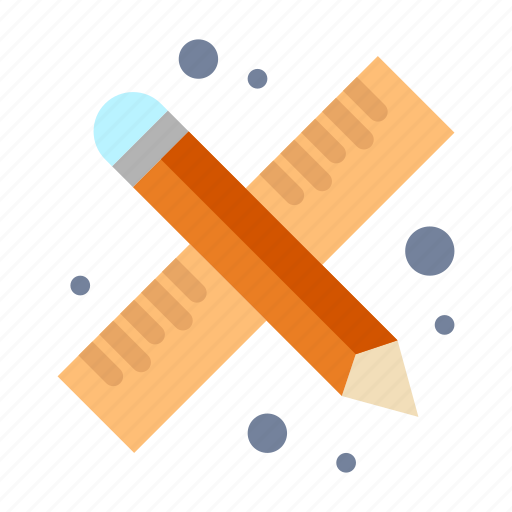 And, back, drawing, pencil, ruler, school, to icon - Download on Iconfinder
