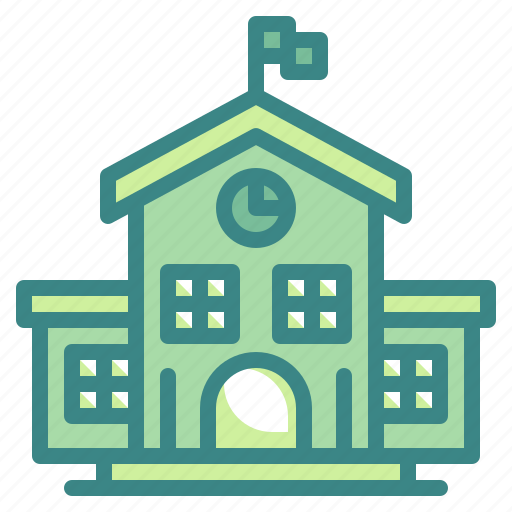 Academic, building, college, education, learning, school, study icon - Download on Iconfinder