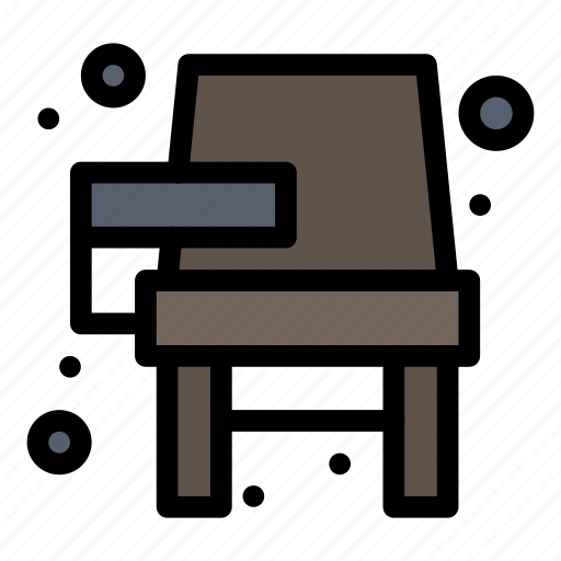 Chair, desk, education, learning, school icon - Download on Iconfinder