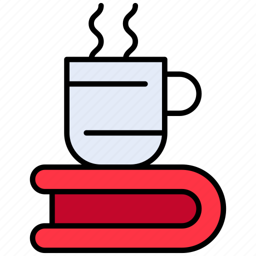 Book, coffee, cup, education, libary, school, tea icon - Download on Iconfinder