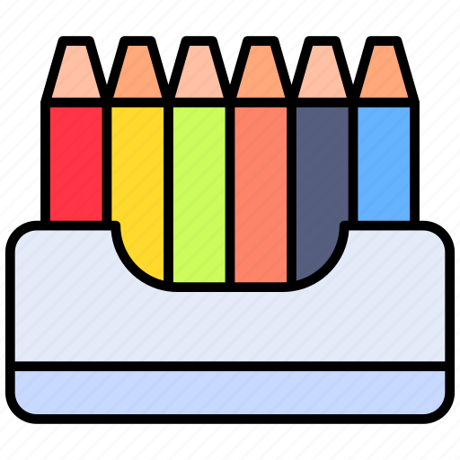 Colors, drawing, pen, pencils, stationary icon - Download on Iconfinder