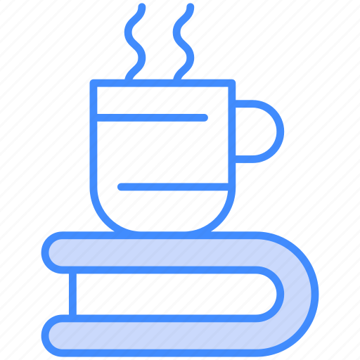 Book, coffee, cup, education, libary, school, tea icon - Download on Iconfinder