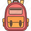 backpack, accessories, student, traveler, school 