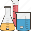 substance, laboratory, beaker, chemistry, flask 