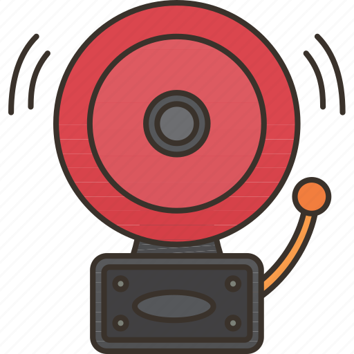Bell, ringing, attention, alarming, school icon - Download on Iconfinder