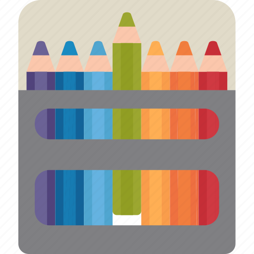 Drawing, color, artist, box, pencils icon - Download on Iconfinder