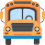 transportation, service, bus, vehicle, school 