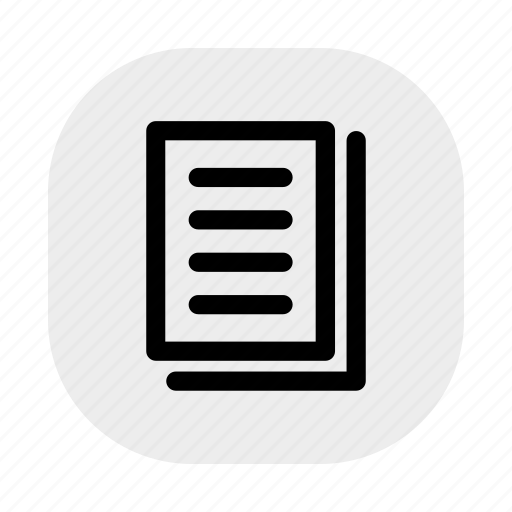 Sheet, documents, layer, document icon - Download on Iconfinder