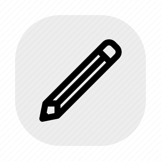 Pencil, pen, writing, tool icon - Download on Iconfinder