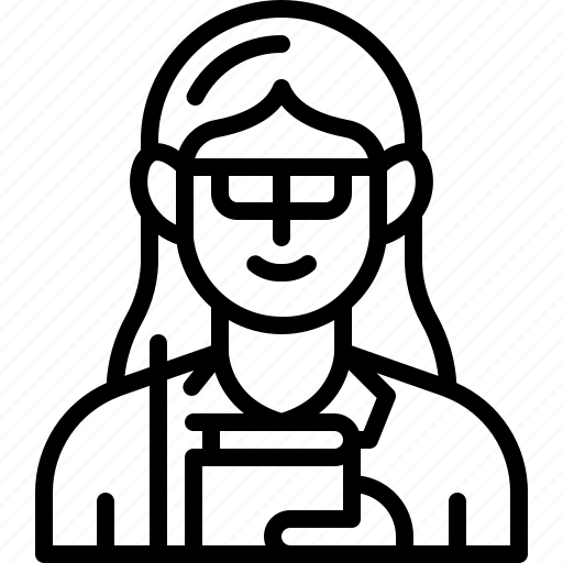 Female, teacher, woman, avatar, user, lecturer icon - Download on Iconfinder