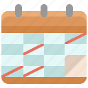 calendar, date, time, schedule, checkmark