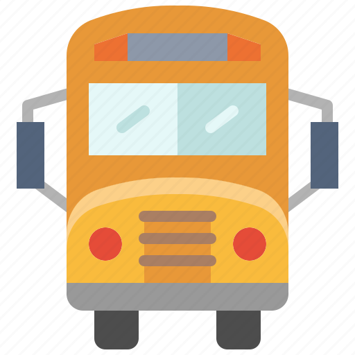 School, bus, vehicle, automobile, transport, car icon - Download on Iconfinder