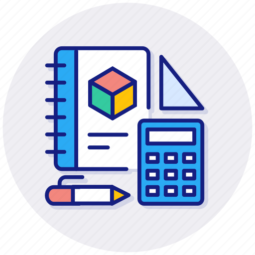 Math, maths, drafting, geometry, accounting, calculator, mathematics icon - Download on Iconfinder