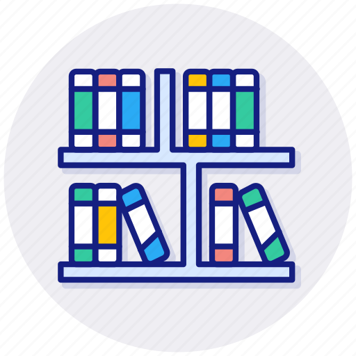 Library, education, learn, schooling, study, books, knowledge icon - Download on Iconfinder