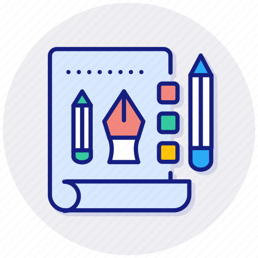 Graphics, artwork, drawing, illustration, draw, pencil icon - Download on Iconfinder