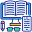 e-book, learning, online, blog, book, course, digital, literature 