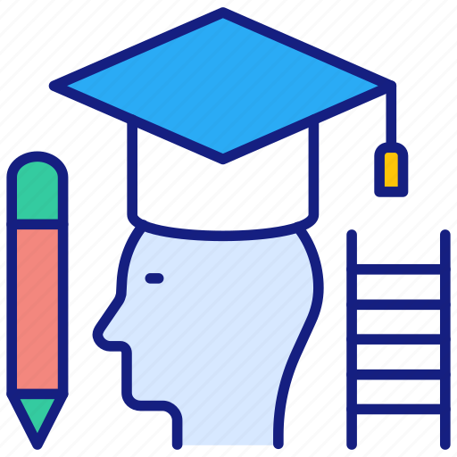 Graduation, education, male, student, university, hat icon - Download on Iconfinder