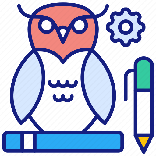 Knowledge, wisdom, education, graduation, learning, owl, university icon - Download on Iconfinder
