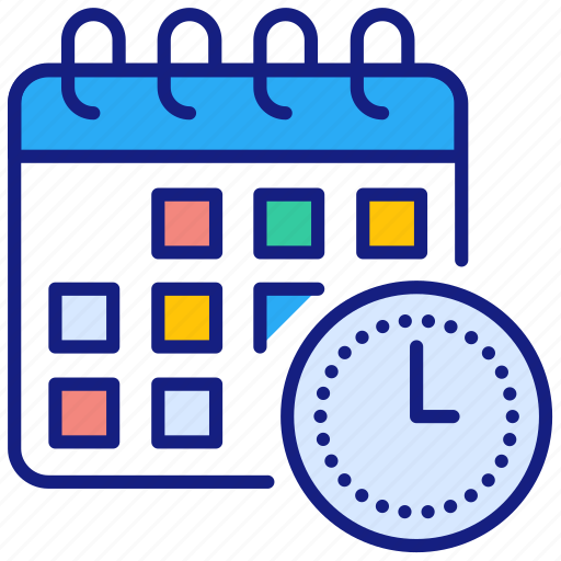 Calendar, date, time, clock, management, appointment, schedule icon - Download on Iconfinder