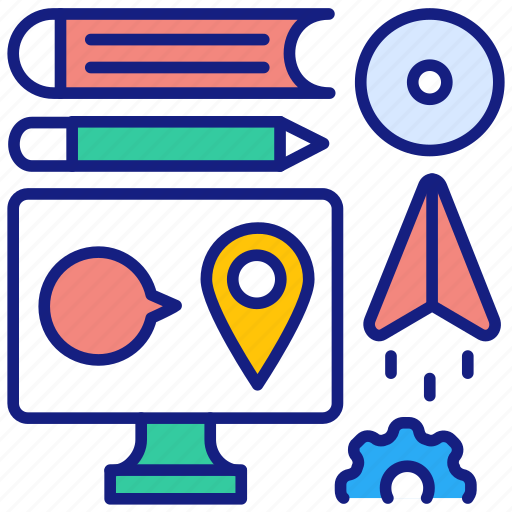 Distance, learning, elearning, online, study, alternative, training icon - Download on Iconfinder
