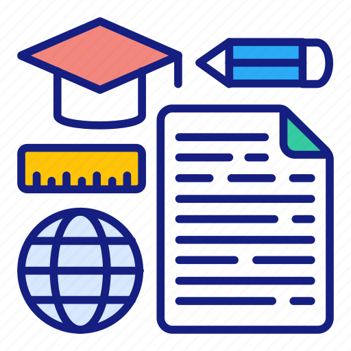 Distance, learning, elearning, online, education, graduation, graduate icon - Download on Iconfinder
