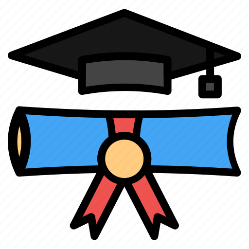 Graduate, diploma, graduation, education, degree, graduation hat, certificate icon - Download on Iconfinder