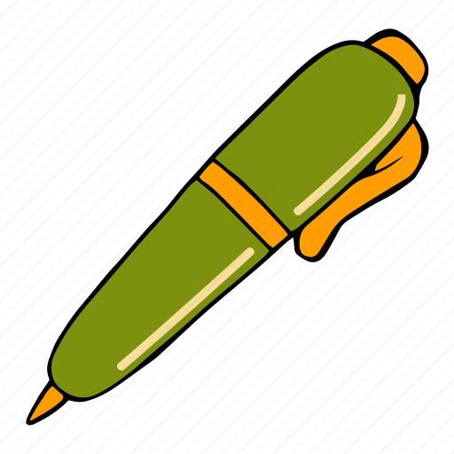 School, education, stationery, supplies, kids, student, ballpoint icon - Download on Iconfinder