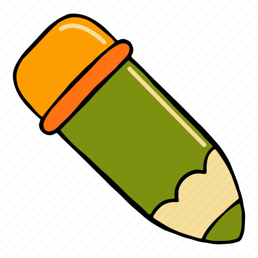 School, education, stationery, supplies, kids, student, pencil icon - Download on Iconfinder