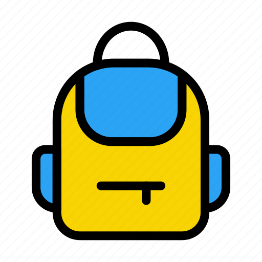 Backpack, school, book, student, carry icon - Download on Iconfinder