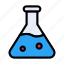 flask, lab, science, education, experiment 