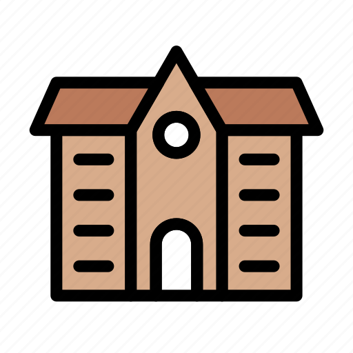 School, college, university, building, education icon - Download on Iconfinder