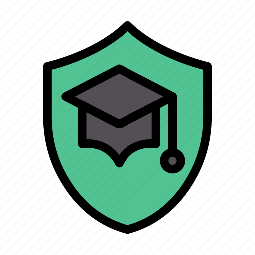 Shield, education, badge, school, banner icon - Download on Iconfinder