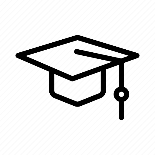 Hat, degree, education, school, graduation icon - Download on Iconfinder