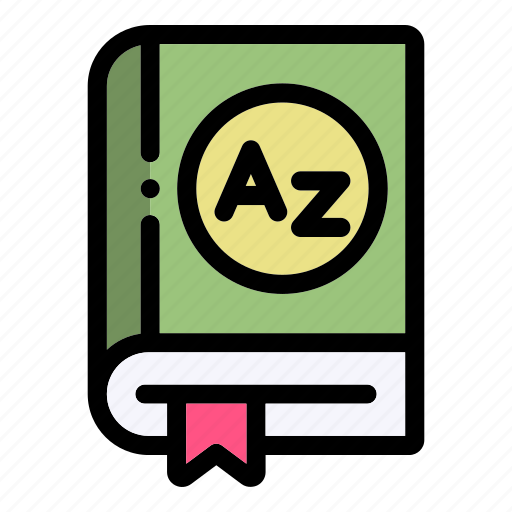 Dictionary, book, education, school, knowledge, literature, language icon - Download on Iconfinder
