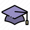graduation cap, mortarboard, school, university, student, diploma, academic