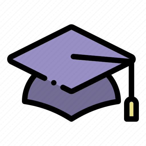 Graduation cap, mortarboard, school, university, student, diploma, academic icon - Download on Iconfinder
