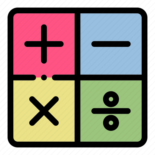 Math, school, study, calculation, learning, calculator, formula icon - Download on Iconfinder