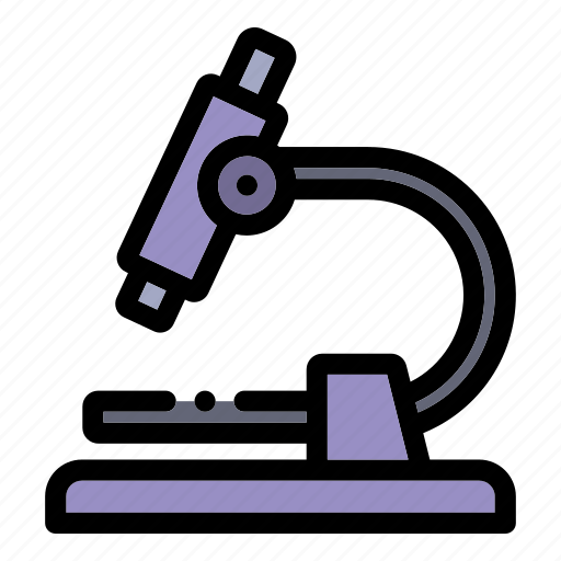 Microscope, school, science, laboratory, chemistry, classroom, biology icon - Download on Iconfinder
