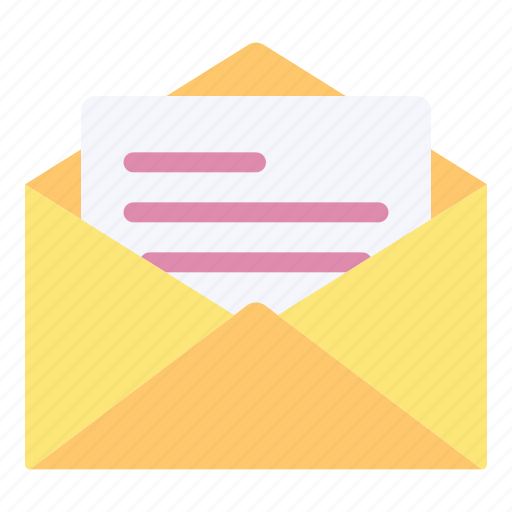 Mail, open, communication, message, email, letter, envelope icon - Download on Iconfinder