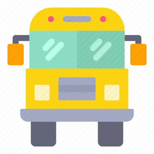 Education, transportation, student, kids, vehicle, children, school bus icon - Download on Iconfinder