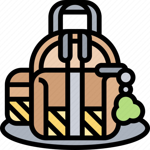Backpack, bag, student, school, carry icon - Download on Iconfinder