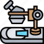 microscope, laboratory, biotechnology, scientific, experiment 