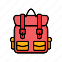 backpack, bag, school, education