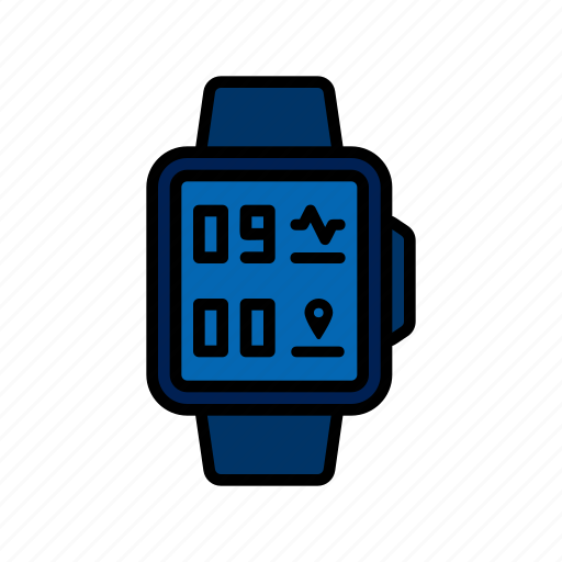 Smartwatch, watch, technology, timer icon - Download on Iconfinder